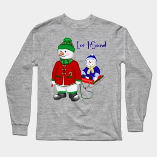 Let It Snow Long Sleeve T-Shirt